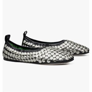 Tory Burch studded ballet flats